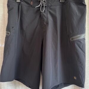Quiksilver Waterman Black Drawstring Boardshorts
